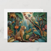 AI文字列アート ポストカード (正面/裏面)