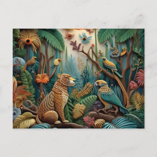 AI文字列アート ポストカード (正面)