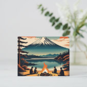 AI日本の山富士キャンプ シーズンポストカード (スタンド正面)