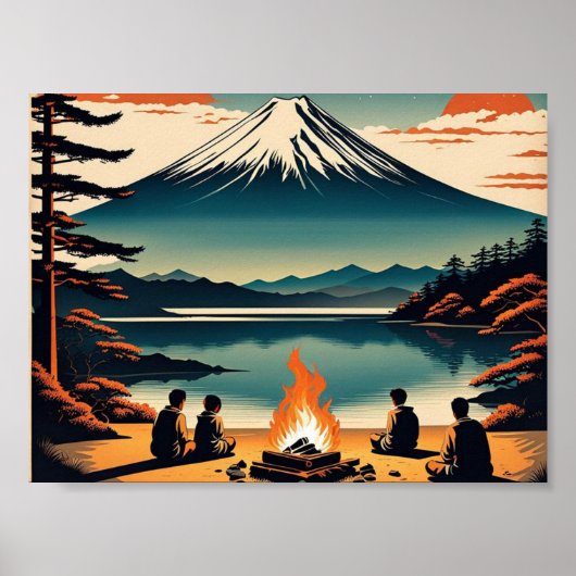 AI日本の山富士キャンプ ポスター (正面)