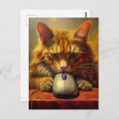 AI猫 ポストカード (正面/裏面)