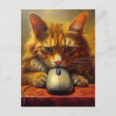 AI猫 ポストカード (正面)