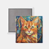 AI猫 マグネット (正面/裏面)