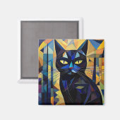 AI猫 マグネット (正面/裏面)