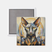 AI猫 マグネット (正面/裏面)