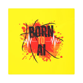 AI生まれへ メタルプリント