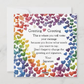 AI生成のプライドLGBTQバレンタイン シーズンカード (裏面)