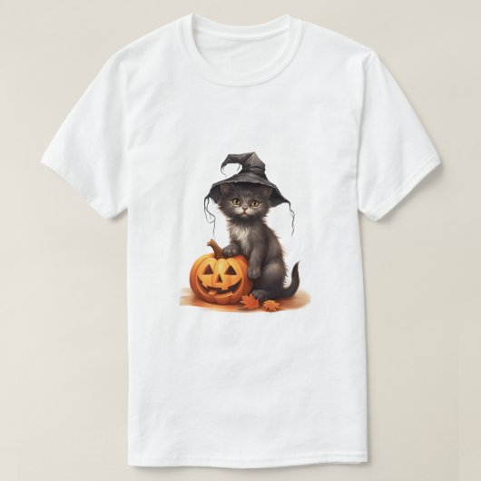 AI生成のペットキャット Tシャツ (デザイン正面)