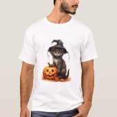 AI生成のペットキャット Tシャツ (正面)