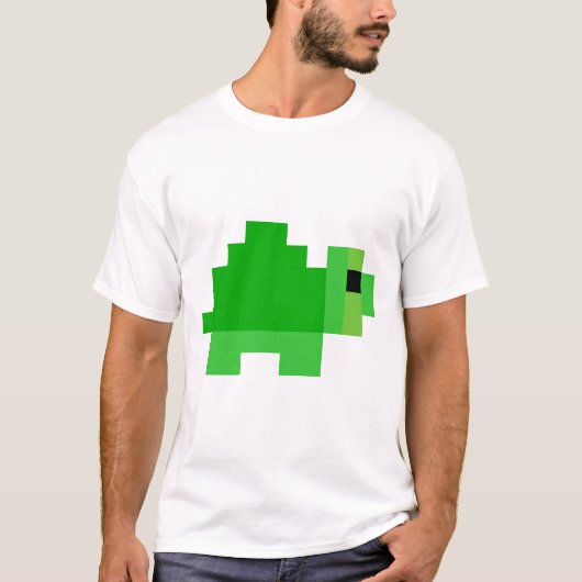 AI生成のワニ Tシャツ (正面)