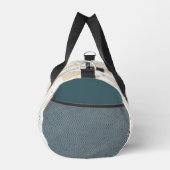 AI生成ツリーのクリスマス ダッフルバッグ (右)