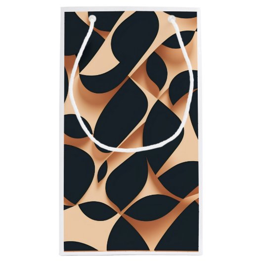 AI生成パターン抱き枕 スモールペーパーバッグ (裏面)