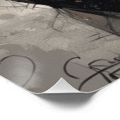 AI生成リトルブラックドレスファンタジーLBD ポスター (コーナー)