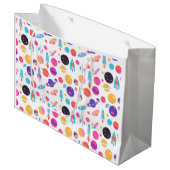 AI生成宇宙パターン（の模様が）ある抱き枕 ラージペーパーバッグ (正面アングル)