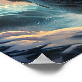 （AI生成）シロクマのイエス ポスター (角)