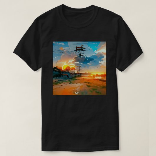 AI生成Art99 Tシャツ (デザイン正面)