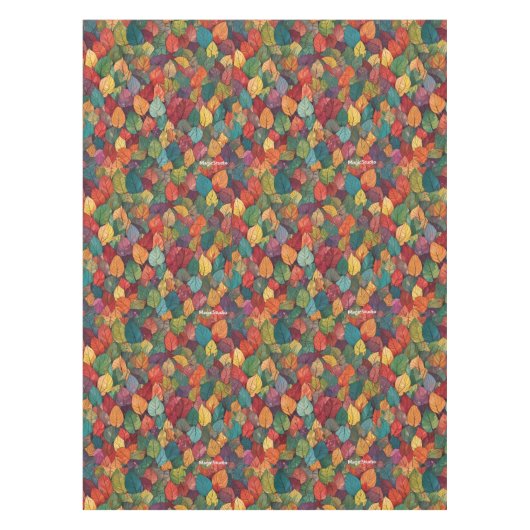 AI紅葉テーブルクロス テーブルクロス (正面)