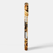 AI美しい木彫り天使 Case-Mate iPhoneケース (裏面 / 右)