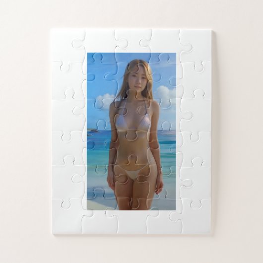AI美女 ジグソーパズル (縦)