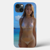 AI美女iPhoneケース Case-Mate iPhoneケース (裏面)