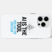 AI美的創造主:抽象芸術共創デジタル Case-Mate iPhoneケース (裏面 (横))