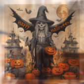 AI翼スケルトンハロウィーンウィンドウの固定デカール ウィンドウサイン (シート2)