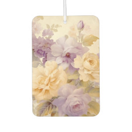 AI自然アート：フラワーインスパイア カーエアーフレッシュナー