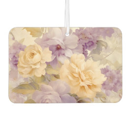 AI自然アート：フラワーインスパイア カーエアーフレッシュナー