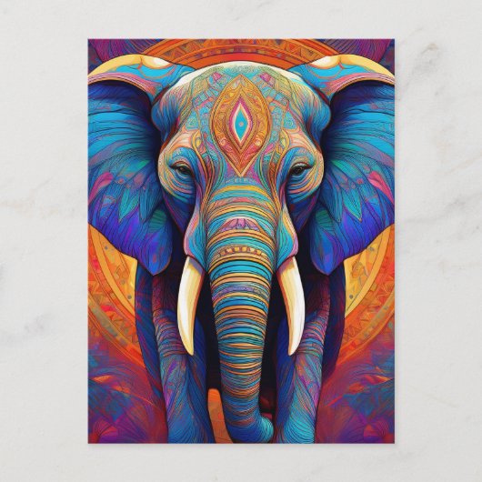 AI象 ポストカード (正面)