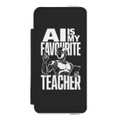 AI革命 – 学習の未来 INCIPIO iPhoneウォレットケース (フォリオ 正面)