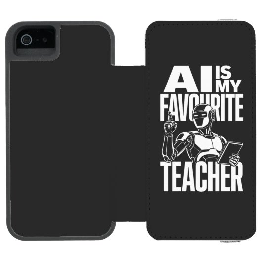 AI革命 – 学習の未来 INCIPIO iPhoneウォレットケース (フォリオ Open)