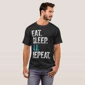 AI食べリプレートのスリープ Tシャツ (正面フル)