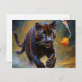 AI黒猫 ポストカード (正面/裏面)