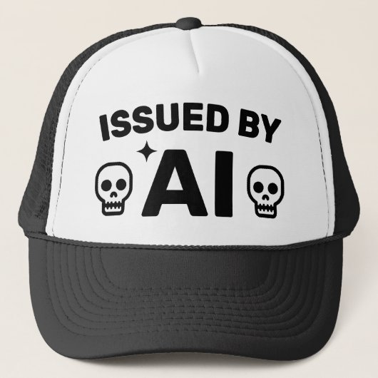 AI™によるトラッカー ハット (正面)