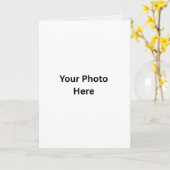 AI グリーティング カード (黄色い花)