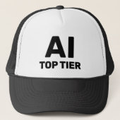 AI トップティア™ トラッカーズハット キャップ (正面)