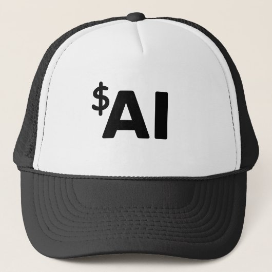 AI トラッカーズハット キャップ (正面)