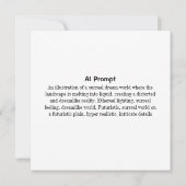 AI プロンプトとアートワーク | 幻想的な超現実的な世界 (裏面)