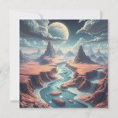 AI プロンプトとアートワーク | 幻想的な超現実的な世界 (正面)