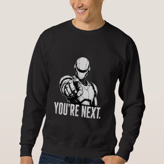 AI ロボット Tシャツ | 人工知能 (正面)
