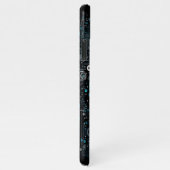 Ai – 技術 – コーディング・モノグラム – 文字K iPhoneケース (右側)