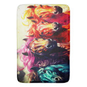 AI 馬 バスマット (正面縦)