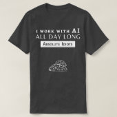 AI 1で作業する Tシャツ (デザイン正面)