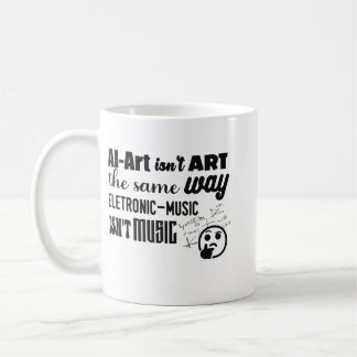 AI-Artは…と同じ方法でアートできない。 コーヒーマグカップ