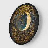 AI Art月時計 ラージ壁時計 (傾斜)