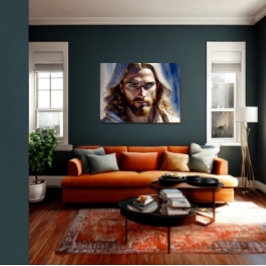AI art Jesus Christ – 保護者 ポスター