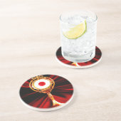 AI Art of a Eucharistic Miracle コースター (側面)