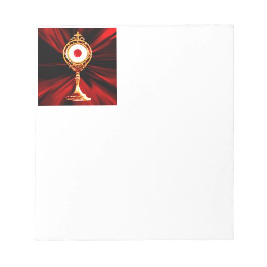 AI Art of a Eucharistic Miracle ノートパッド (正面)