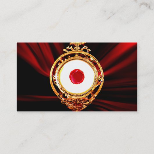 AI Art of a Eucharistic Miracle 名刺 (裏面)