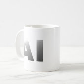 AI artificial intelligence コーヒーマグカップ (正面左)